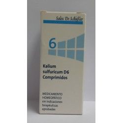 KALIUM SULFURICUM D6 80 COMP